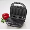 Sumuštinių keptuvė Clatronic ST/WA 3670 800 W, juoda, nerūdijantis plienas