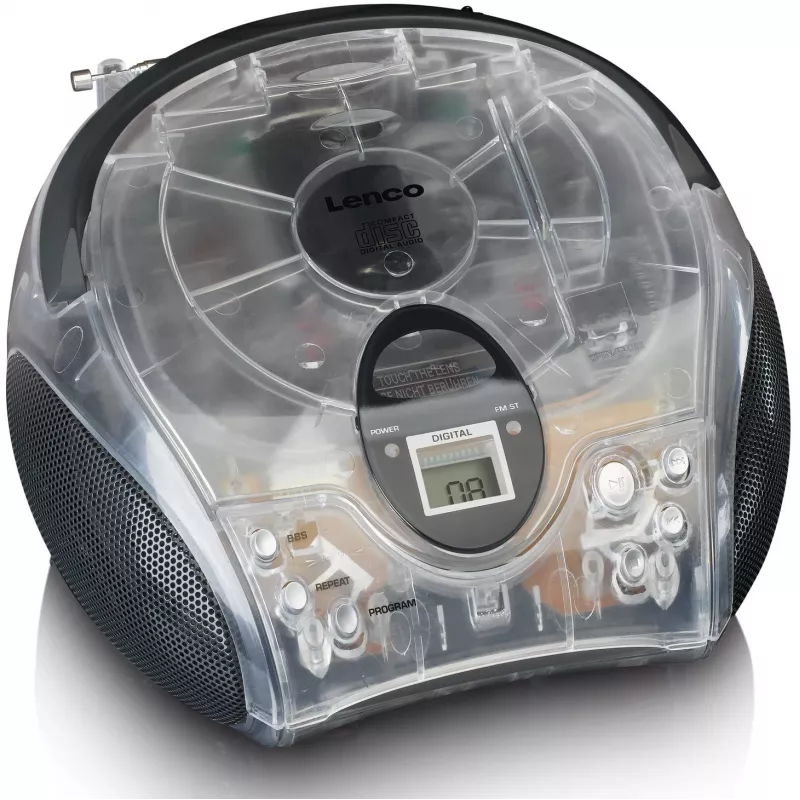 Nešiojamas radijas CD grotuvas Lenco SCD-24TR