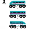 Medinis traukinukas Ravensburger BRIO World Trains of the World Shinkansen E5 Hayabusa