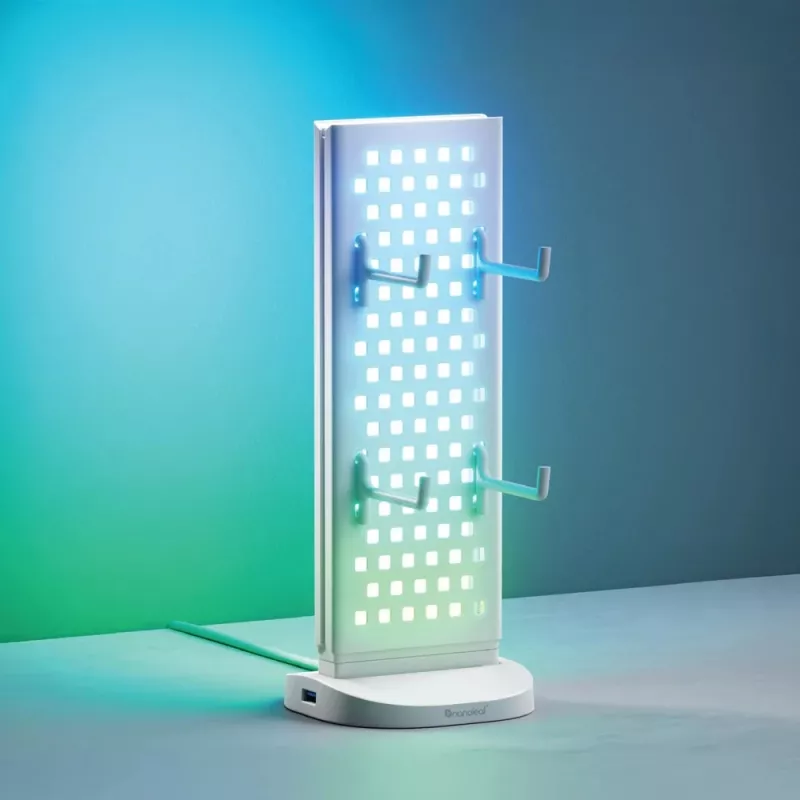 Nanoleaf Pegboard Desk Dock, Baltas | 15 W | RGB