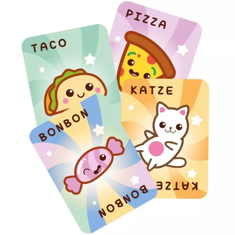 Taco Katze Pizza Junior, Kortų žaidimas