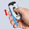 Nuėmimo įrankis 12 85 110 SB šviesolaidžiams, KNIPEX (mėlynai baltas)