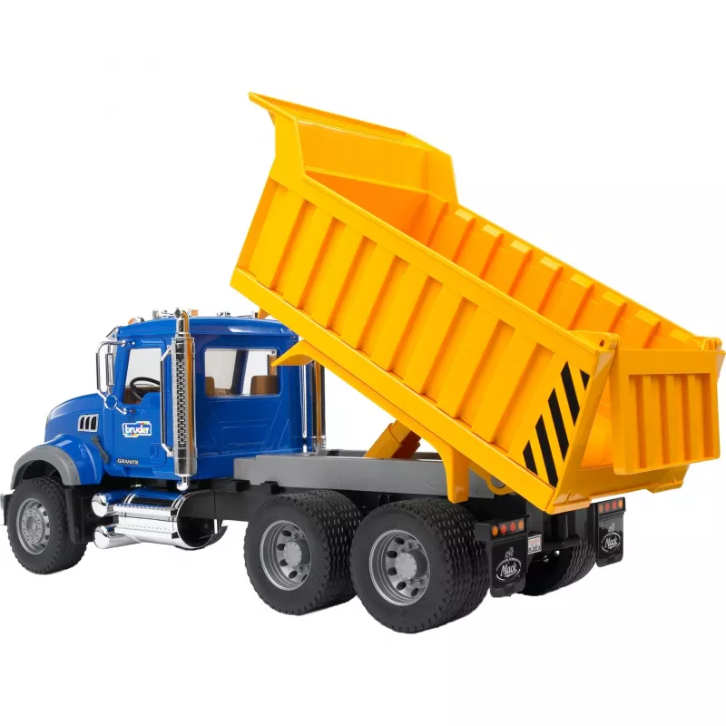 Žaidimų automobilis Bruder 02815 MACK Granite savivartis