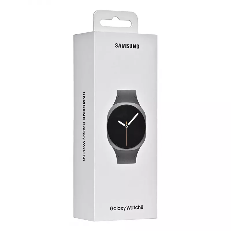 Samsung Galaxy Watch 8 44 mm Graphite – išmanusis laikrodis su AMOLED ekranu, GPS ir Wi-Fi