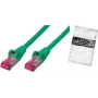 Tinklo kabelis ShiverPeaks BS75711-AG Žalias 1m Cat6a S/FTP