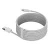 Baseus TZCALZJ-02 mobiliojo telefono kabelis Baltas 1,5 m USB A Lightning