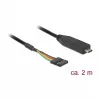 DeLOCK 63947 USB 2.0 Type-C serijinis kabelis 2m