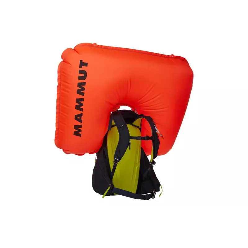 Kuprinė Thule 3610 Upslope 35L su nuimama oro pagalve 3.0, skirta slidėms ir snieglentei, Lime Punch