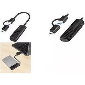 LogiLink AU0062 - Adapter USB 5 Gb/s į SATA - Adapteris - Skaitmeniniai/Duomenys (AU0062)
