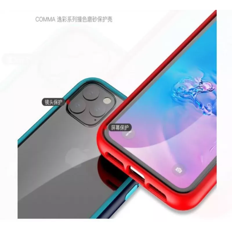 Apsauginis antišokinis dėklas COMMA iPhone 11 Pro – žalias, smūgiams atsparus