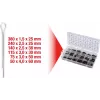 Splintų rinkinys ks tools 1000 vnt. 970.0330