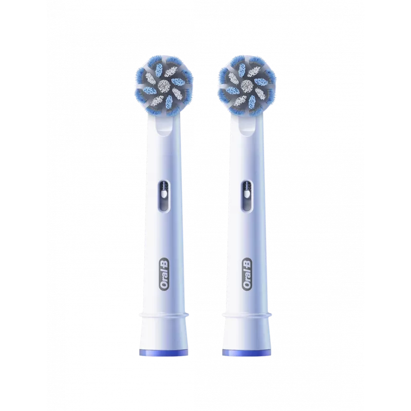 Oral-B EB60X-2 Sensitive Clean keičiamos šepetėlių galvutės, 2 vnt.