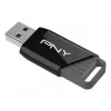 PNY Attaché X, 64 GB, USB Type-A, 3.2 Gen 1, 130 MB/s, Juoda