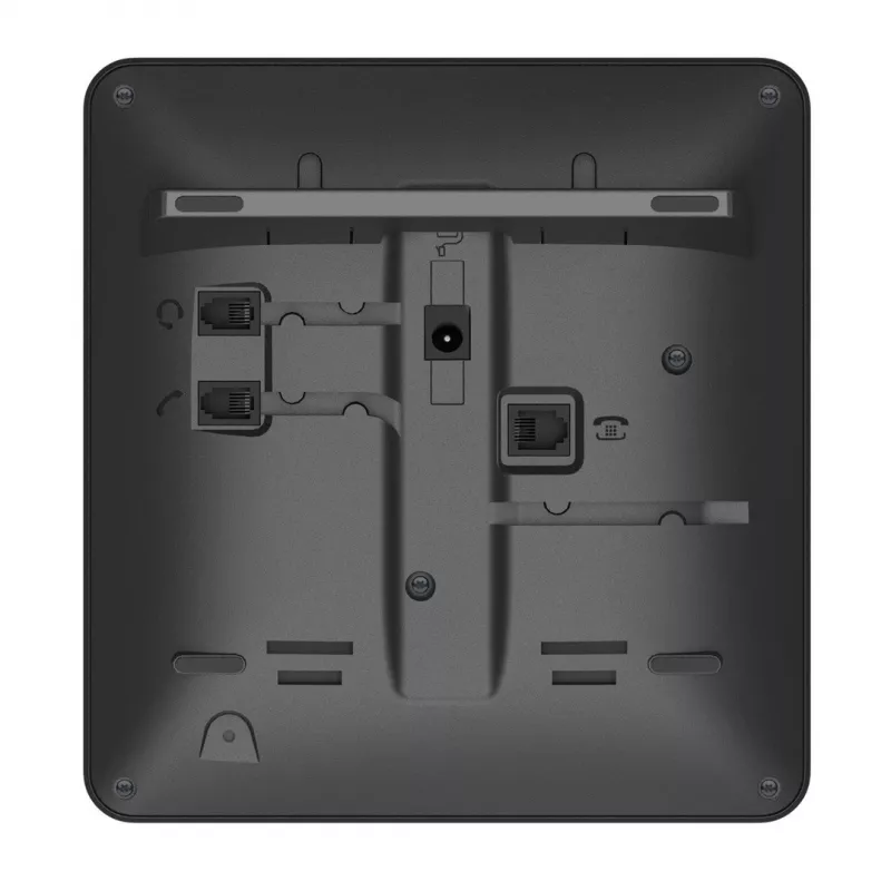 DECT telefono laidinis ragelis Gigaset DESK 800A, 200 kontaktų telefonų knyga, juoda