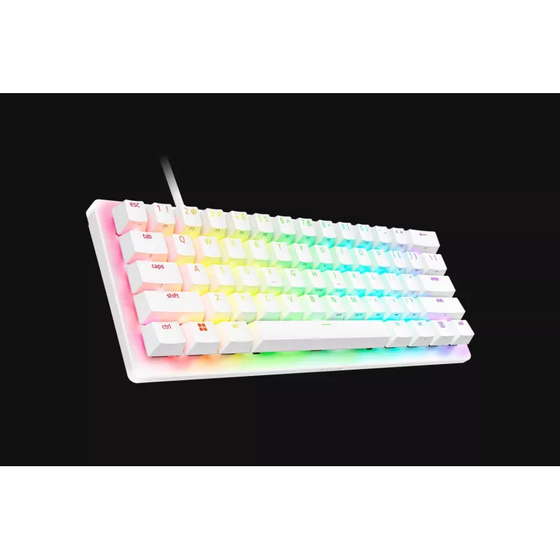 Razer RZ03-04990100-R3M1 klaviatūra žaidimams USB QWERTY JK tarptautinė balta