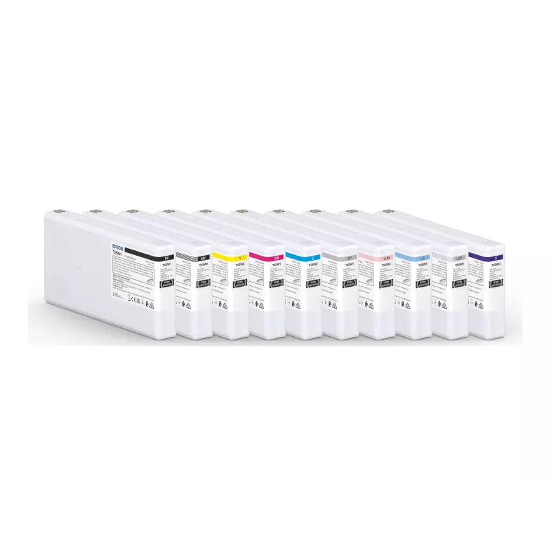 Rašalo kasetė Epson UltraChrome PRO10 C13T55W800 juoda 200 ml