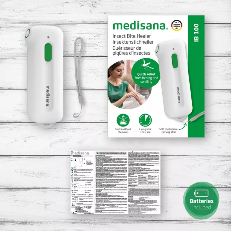 Medisana IB 100 Baltas prietaisas nuo vabzdžių įkandimų