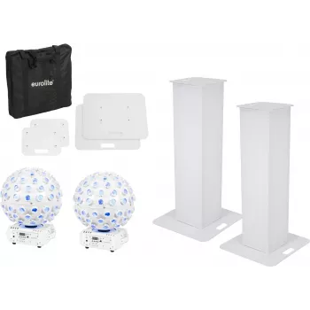 Scenos stovo komplektas EUROLITE 20000652 100 cm su 2× LED B-40 White Effect
