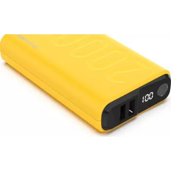 RealPower PB-20000 nešiojamas įkroviklis 20000 mAh geltonas (390655)