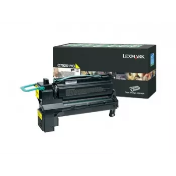 Toneriai Lexmark C792X1YG geltona 30000 puslapių