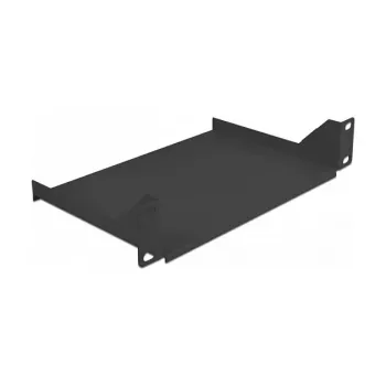 Rack lentyna DeLOCK 10 colių 1U juodo plieno 25,4 cm