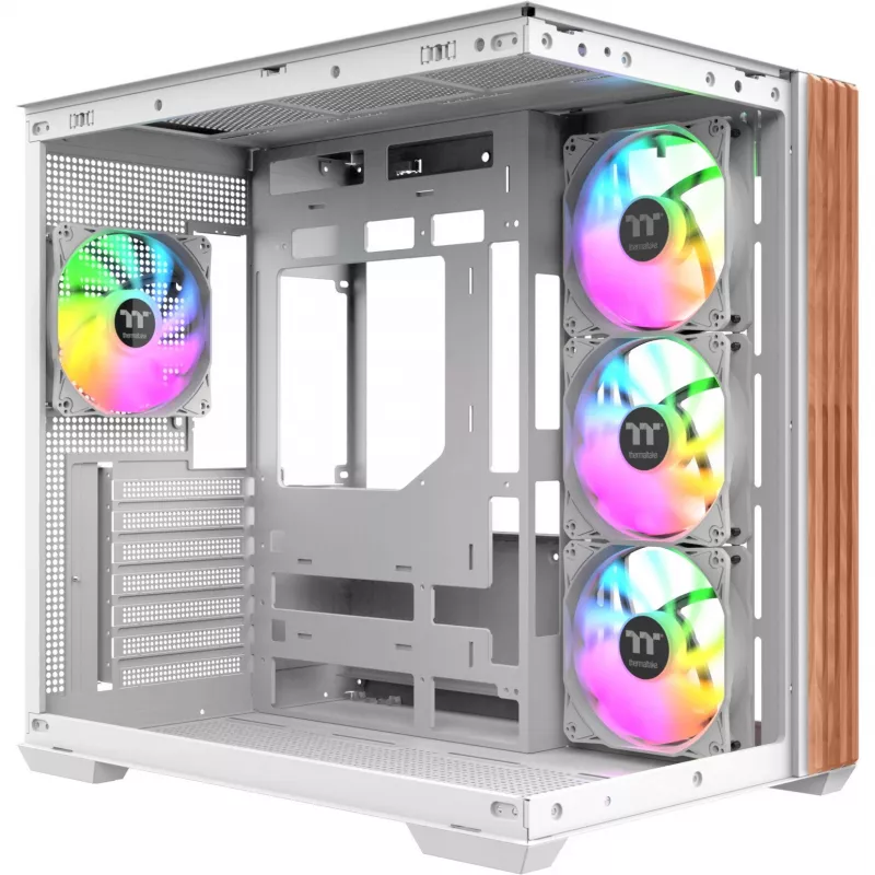 Thermaltake View 380 WS ARGB Midi bokštas baltas