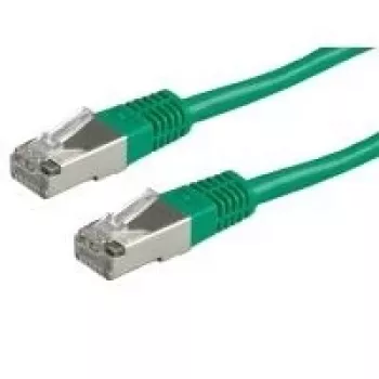 Value 21.99.1343 Ethernet Patch Cable Žalias