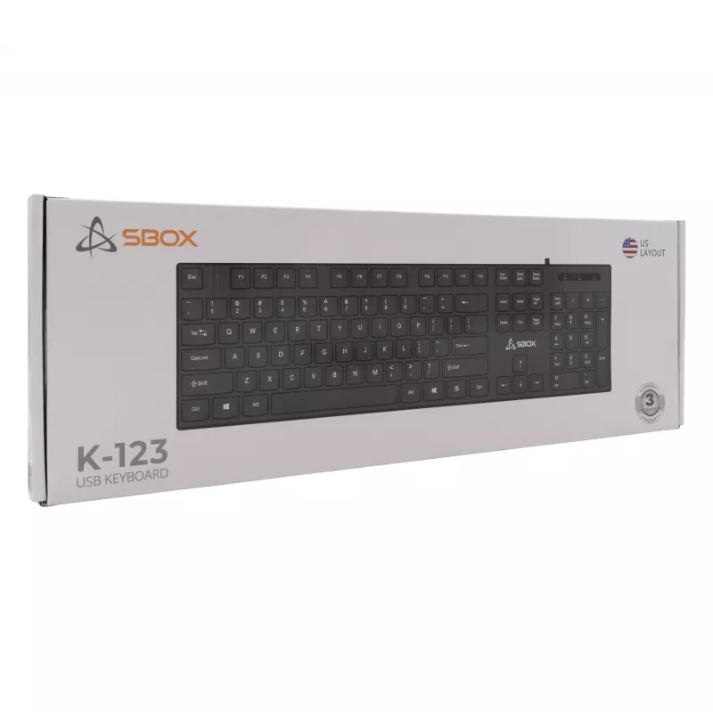 SBOX K-123US RGB žaidimų pelė