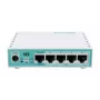 Mikrotik hEX laidinis maršrutizatorius Gigabit Ethernet baltas