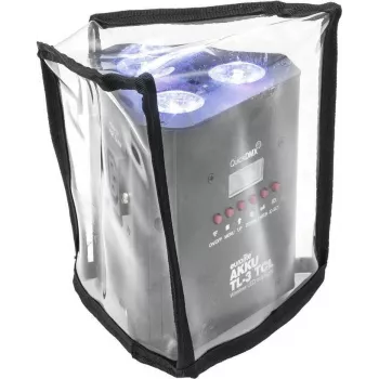 Ant santvaros montuojamas akumuliatorinis LED šviestuvas EUROLITE AKKU TL-3 QuickDMX su belaidžiu valdymu