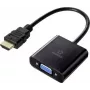 Renkforce RF-4531578 Laido adapteris HDMI VGA - 3,5 mm Juodas (RF-4531578)
