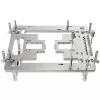 Mini benchtable korpusas Streacom BC1 Mini V2 sidabrinis – kompaktiškas atviro rėmo stendas