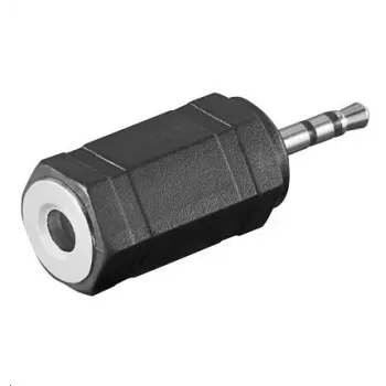 Adapteris MicroConnect AUDASM 2.5mm kištukas į 3.5mm lizdą, juodas