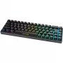 Deltaco GAM-100-DE - 65% - USB + Bluetooth - mechaniniai jungikliai - QWERTZ - RGB LED - juoda