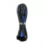 Maitinimo kabelių rinkinys CableMod C-Series PRO ModMesh 12VHPWR StealthSense juodai/mėlynas pintas