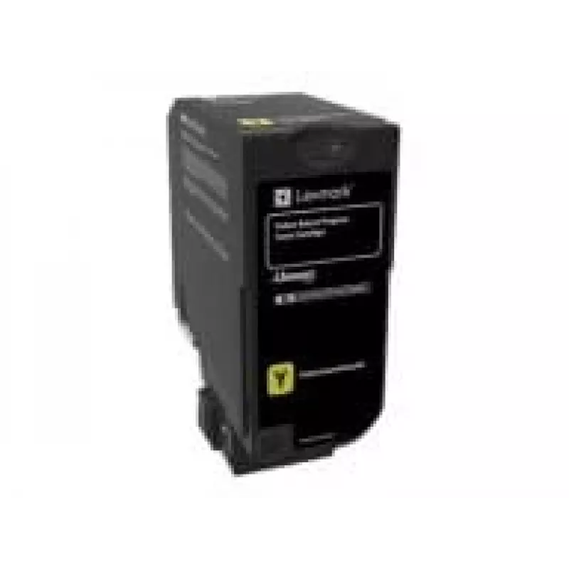 Lexmark 74C20Y0 tonerio kasetė, geltona, 3000 psl.