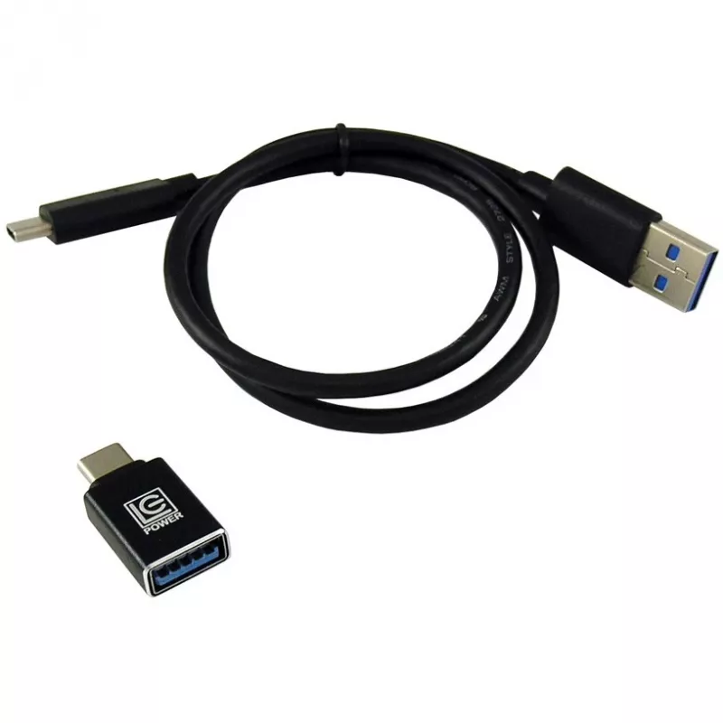 LC-Power LC-M2-C-NVME juodas M.2 SSD korpusas