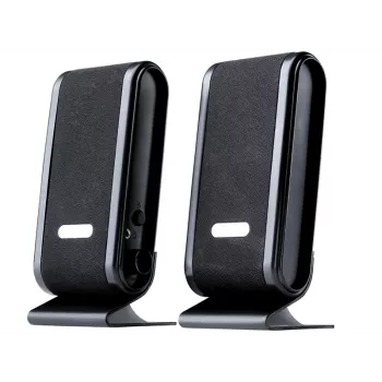 Garsiakalbiai 2.0 Quanto Black USB