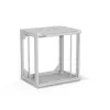 Sieninis 19 colių spintos korpusas Alantec 12U 600x450 mm, stiklinės durys, nuimami galiniai ir šoniniai dangteliai, užrakinamas, 4 montavimo bėgeliai, pilkas, plokščioje pakuotėje