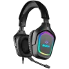 Ausinės žaidimams su mikrofonu SVEN AP-U750MV, juodos (USB, RGB)