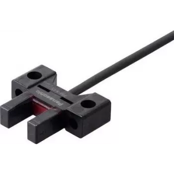 Panasonic šakinis fotoelektrinis jutiklis K tipo PM-K45-P, šviesiai jungiantis / tamsiai jungiantis, 5–24 V/DC, 1 vnt.
