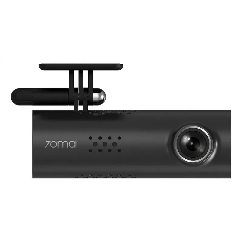Automobilinis vaizdo registratorius 70mai M200, 1080p Full HD 1920×1080, H.265, 60 kadrų/s, 300 mAh baterija, Wi‑Fi, microSD iki 128 GB, diafragma f/1.8, juodas