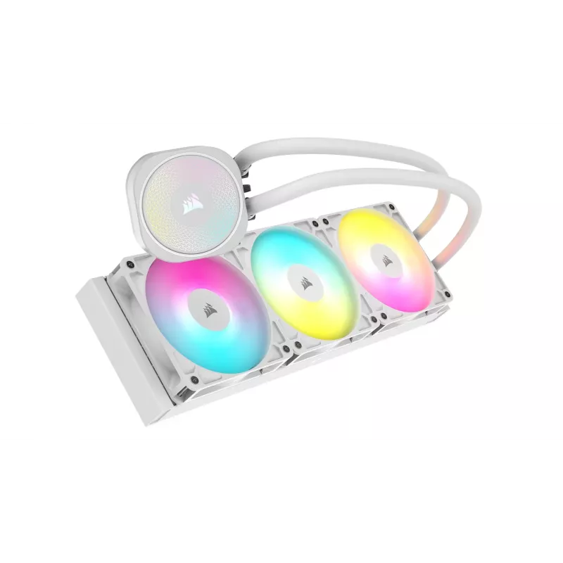 Viso vandens aušintuvas Corsair NAUTILUS 360 RS ARGB 1700 RPM Baltas