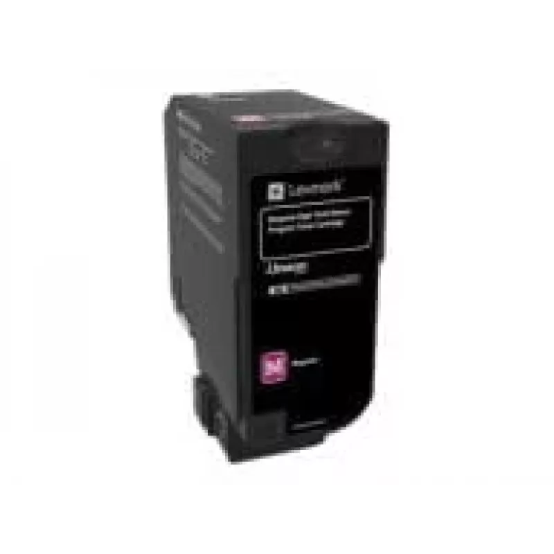 Lexmark 74C2HM0 grąžinimo tonerio kasetė, purpurinė, didelės talpos