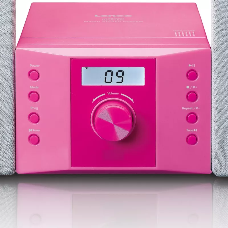 Nešiojamas stereo grotuvas Lenco MC-013PK