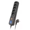 Lestar 5w Lv-530wa apsauginis įtampos filtras, 1.5m, juodas