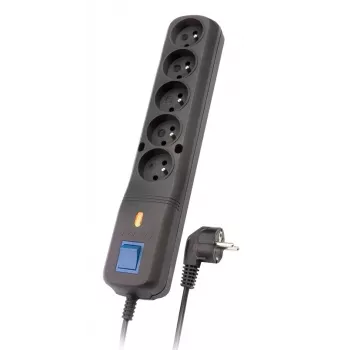 Lestar 5w Lv-530wa apsauginis įtampos filtras, 1.5m, juodas