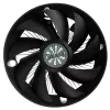 Akasa Sunflower Mini Top-Flow CPU aušintuvas, 120 mm, juodos spalvos