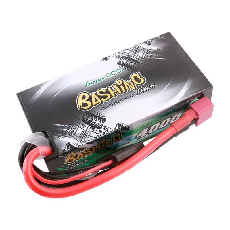 LiPo akumuliatorius Gens ace G-Tech 4000mAh 2S2P 7,4V 60C