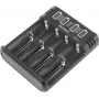VOLTCRAFT BC4 Įkroviklis apvaliosioms baterijoms LiIon, NiMH Mignon (AA), Micro (AAA), Baby (C), Sub-C, 10440, 16340, CR-123A, 17335, 17500, 17670, 18490, 18650, 21700 (VC-14263380)